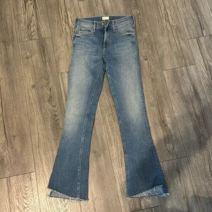 Size 25 mother flare jeans